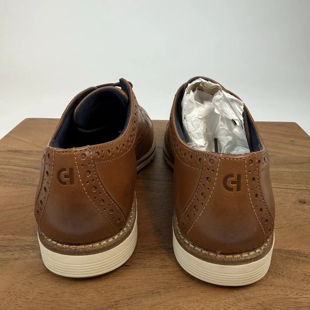 New Mens Cole Haan FlexGrand Plus Cap Toe Oxfords Sneakers Dress Shoes Sz 8 M‎